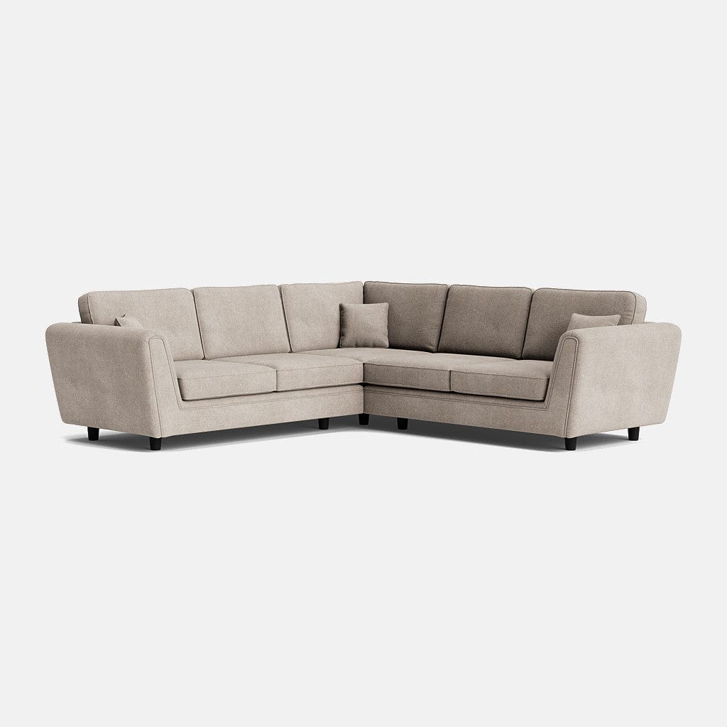Ascot Highback Double Corner Sofa - Summer Linen