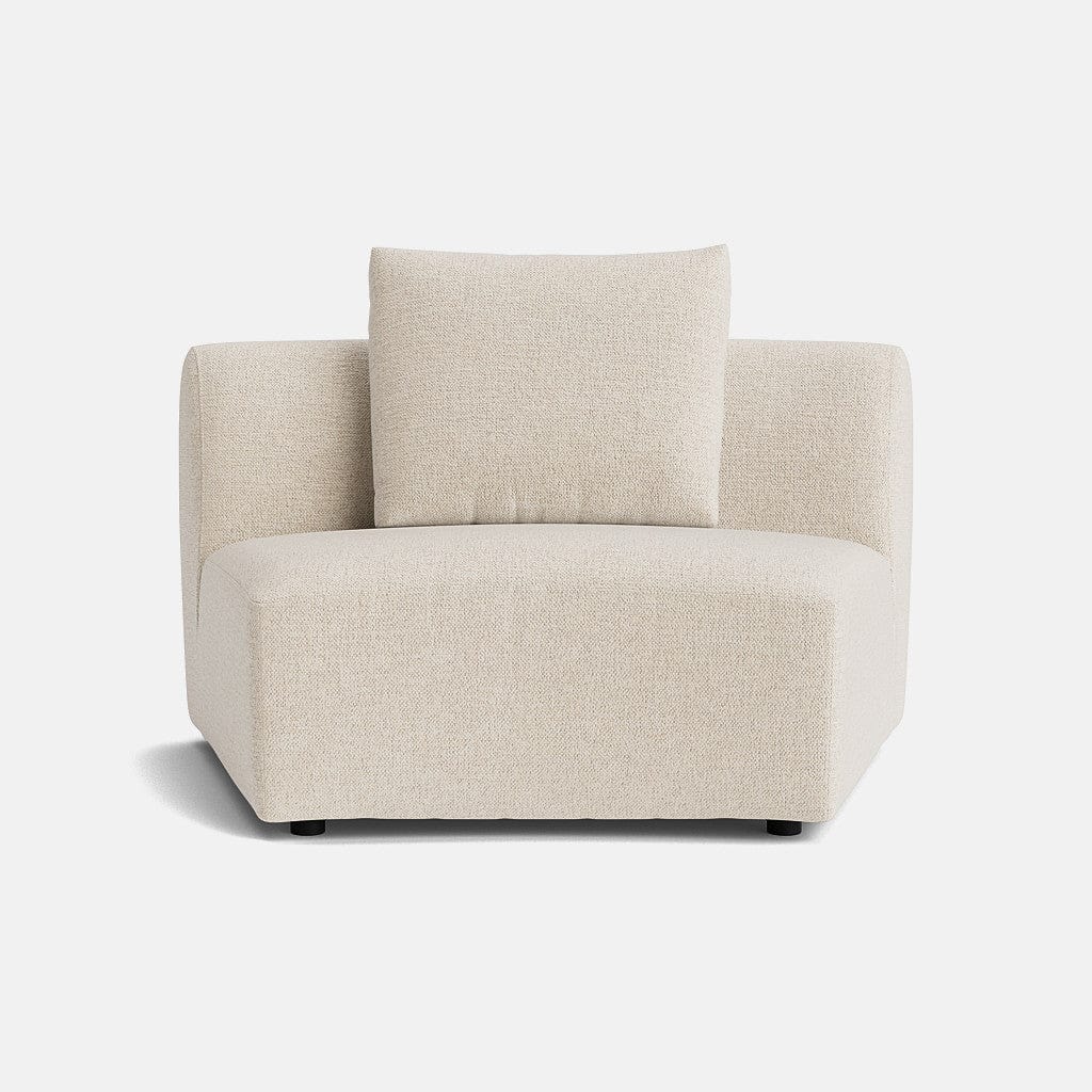 Carmen Soft Woven Texture Single Piece - Parchment Beige - OUTLET