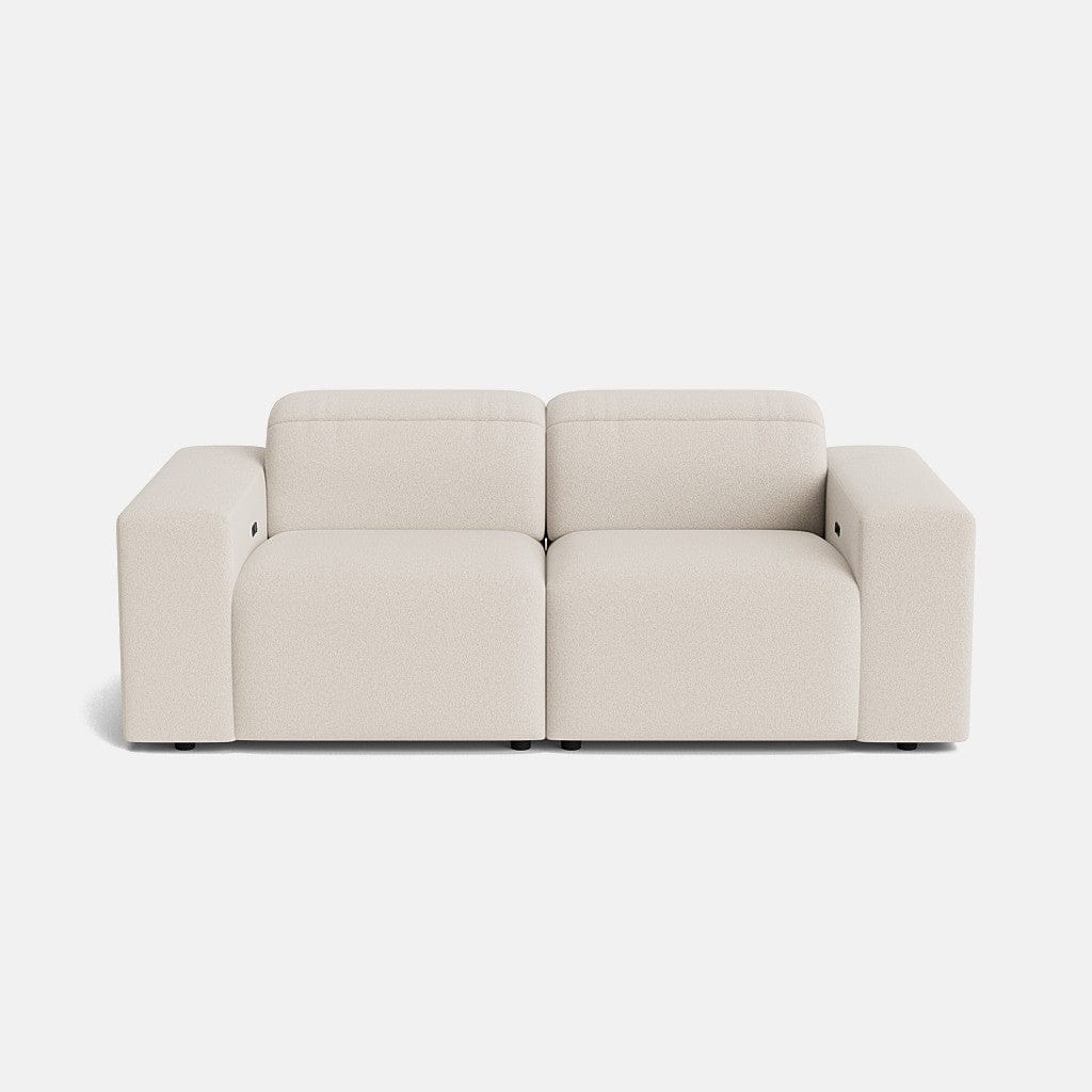 Juno Soft Textured Boucle Medium Motion Sofa - Quiet Shore