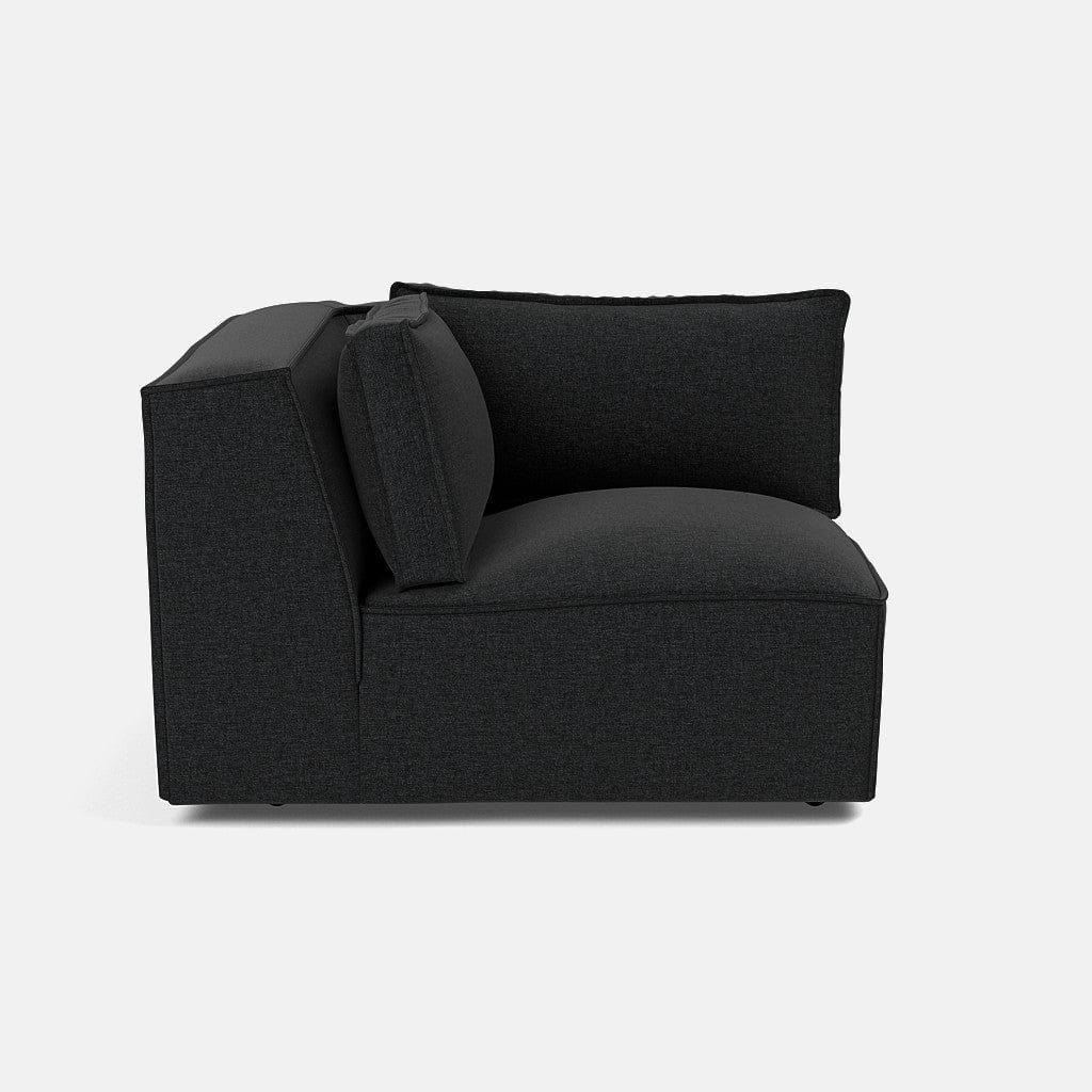 Marylebone Luxe Chenille Corner Piece - Midnight Sky