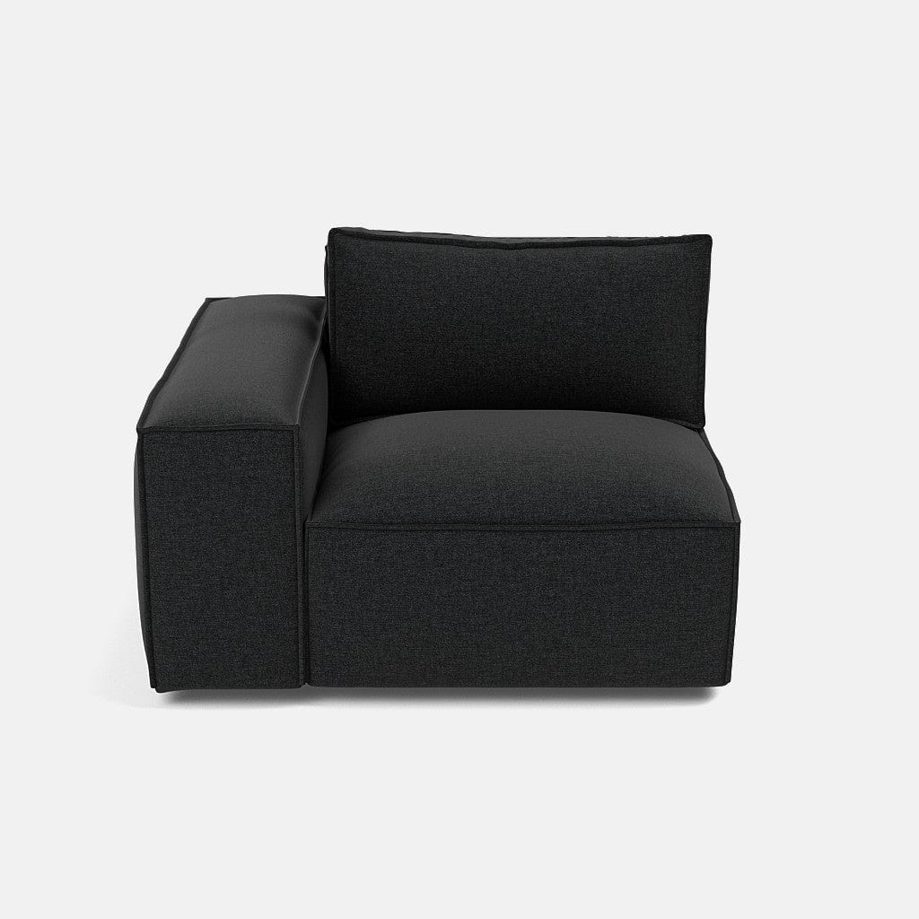 Marylebone Luxe Chenille Left Piece - Midnight Sky