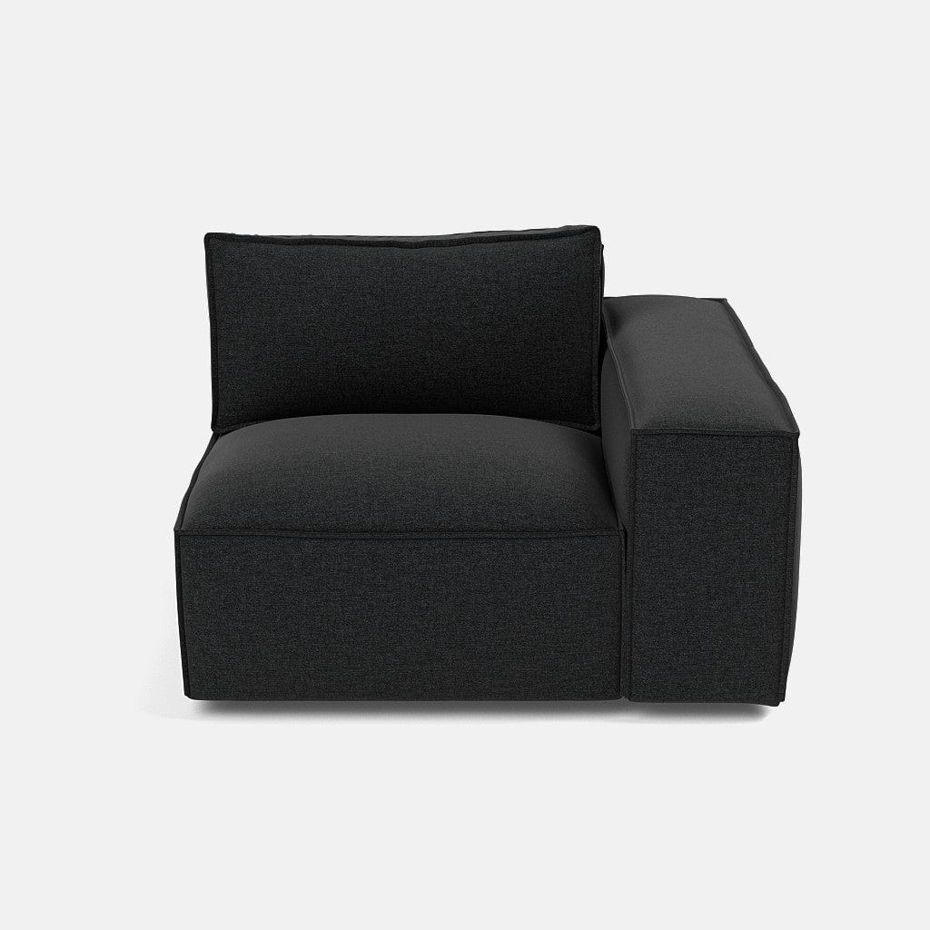 Marylebone Luxe Chenille Right Piece - Midnight Sky - OUTLET